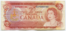 Canada 2 Dollars 1974
P# 86b; # AGP 5085185; UNC