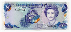 Cayman Islands 1 Dollar 1996
P# 16b; UNC