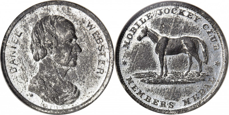 Merchant Tokens

Alabama--Mobile. Undated (1860) Mobile Jockey Club. Miller-Al...