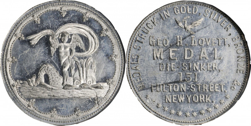 Merchant Tokens

New York--New York. Undated (1858) George H. Lovett. Miller-N...