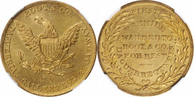 Merchant Tokens

New York--New York. Undated (1850s) Root & Co. Miller-NY 732. Brass. Reeded Edge. MS-63 (NGC).

28 mm.

From the Robert Adam Co...