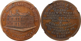 Merchant Tokens

New York--New York. 1860 A.B. Sage & Co. Miller-NY 754. Copper. Plain Edge. MS-64 BN (NGC).

32 mm.

From the Robert Adam Colle...