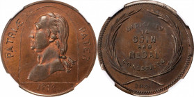 Merchant Tokens

1860 Pater Patriae by Frederick C. Key / Coin & Medal Collectors by George Hampden Lovett Muling. Musante GW-238. Copper. Plain Edg...