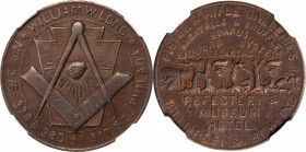 Merchant Tokens

Pennsylvania--Philadelphia. Undated (1854-1857) William W. Long. Miller-Pa 327. Copper. Plain Edge. AU-55 BN (NGC).

29 mm.

Fr...