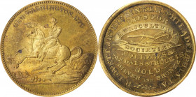Merchant Tokens

Pennsylvania--Philadelphia. "1776" (ca. 1859) R. Lovett Jr. Miller-Pa 339, Musante GW-253, Baker-556B. Brass. Reeded Edge. MS-64 PL...
