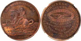 Merchant Tokens

Pennsylvania--Philadelphia. "1776" (ca. 1859) R. Lovett Jr. Miller-Pa 342, Musante GW-253, Baker-556A. Copper. Reeded Edge. MS-65 R...