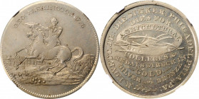 Merchant Tokens

Pennsylvania--Philadelphia. "1776" (ca. 1859) R. Lovett Jr. Miller-Pa 343B, Musante GW-253, Baker-556E. German Silver. Reeded Edge....