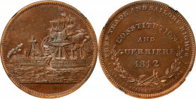 Merchant Tokens

Pennsylvania--Philadelphia. Undated (ca. 1860) R. Lovett Jr. Miller-Pa 344O. Copper. Plain Edge. MS-65 BN (NGC).

31 mm. Unlisted...