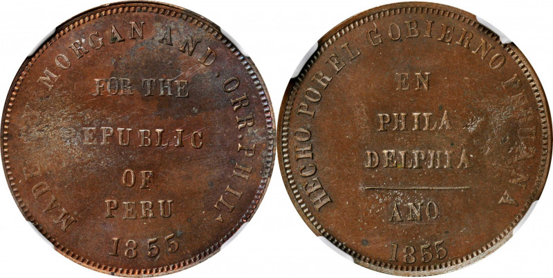 Merchant Tokens

Pennsylvania--Philadelphia. 1855 Morgan & Orr. Miller-Pa 367....