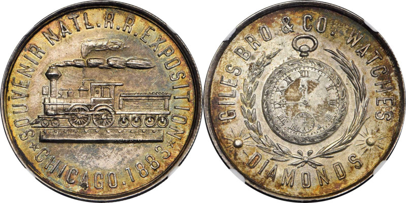 Trade Tokens and Store Cards

Illinois--Chicago. 1883 Giles Bro. & Co. Rulau I...