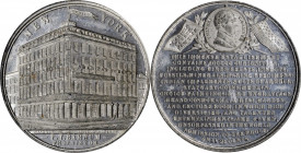Trade Tokens and Store Cards

New York--New York. Undated (1862) P.T. Barnum. Rulau NY-NY 11. White Metal. Plain Edge. MS-65 DPL (NGC).

40 mm.
...