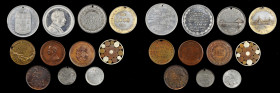 Trade Tokens and Store Cards

New York. Lot of (11) Trade and Late 19th Century Tokens.

Included are: Trade: Brooklyn: 1883 Brooklyn Bridge, Rula...