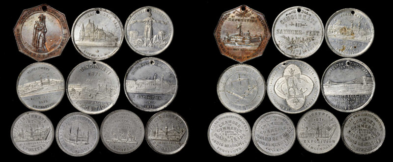 Trade Tokens and Store Cards

Ohio--Cincinnati. Lot of (10) Trade Tokens.

I...