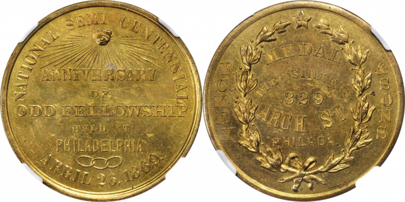 Trade Tokens and Store Cards

Pennsylvania--Philadelphia. 1869 Key & Co. Rulau...