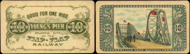 Late 19th and 20th Century Tokens

New Jersey--Atlantic City. Undated (1905) Y...