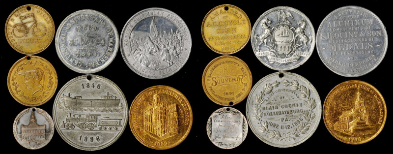 Late 19th and 20th Century Tokens

Pennsylvania. Lot of (7) Late 19th and Earl...