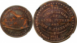 Augustus B. Sage Medals

Undated (ca. 1858) Sage's Historical Tokens -- No. 12, Sir Henry Clinton's House, No. 1 Broadway, N.Y. Original. Bowers-12....