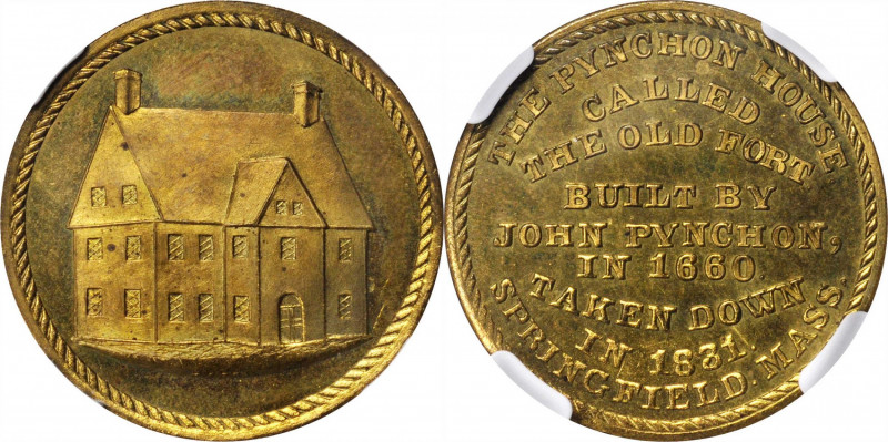 John Adams Bolen Medals

1881 Pynchon House Medal. By John Adams Bolen. Musant...