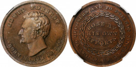 Joseph Merriam Medals

"1806" (ca. 1860) Edwin Forrest Commemorative Medal. By Joseph H. Merriam. Schenkman-C10. Copper. MS-65 BN (NGC).

31 mm.
...