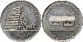 So-Called Dollars

1893 World's Columbian Exposition. State Dollar--Michigan Forestry Exhibit. HK-215, Eglit-220, Rulau-Chi 108. Rarity-5. Aluminum....