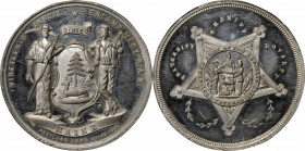 So-Called Dollars

1885 Grand Army of the Republic, 19th Annual Encampment at Portland, Maine Medal. White Metal. MS-62 DPL (NGC).

38 mm. Obv: Ma...