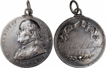 School, College and University Medals

1866 Boston Schools Award Medal. By Francis N. Mitchell. Julian SC-11, Greenslet GM-359. Silver. About Uncirc...