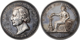 School, College and University Medals

1867 Jesse Ketchum Medal for the Public Schools of Buffalo, New York. By William and Charles E. Barber. Julia...