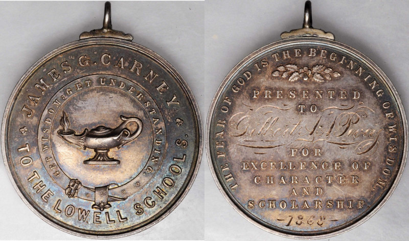 School, College and University Medals

1868 James G. Carney Medal for Lowell (...