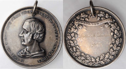 School, College and University Medals

1892 George Peabody Medal for Academic Excellence. cf. Julian SC-31. Silver. Extremely Fine.

38.8 mm. 30.6...
