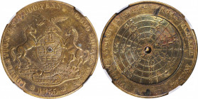 Miscellaneous Medals

1855 Calendar Medal. Pennsylvania. Wright-811. Brass. Unc Details--Reverse Tooled (NGC).

36 mm.

From the Robert Adam Col...