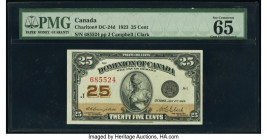 Canada Dominion of Canada 25 Cents 2.7.1923 Pick 11c DC-24d PMG Gem Uncirculated 65 EPQ. Great embossing. 

HID09801242017

© 2020 Heritage Auctions |...