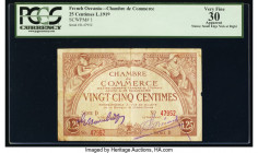 French Oceania Chambre de Commerce 25 Centimes 29.12.1919 Pick 1 PCGS Apparent Very Fine 30. Stains and small edge nick at right.

HID09801242017

© 2...