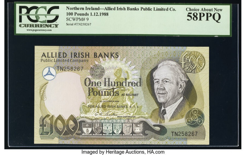 Ireland - Northern Allied Irish Banks Public Limited Company 100 Pounds 1.12.198...