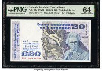 Ireland - Republic Central Bank of Ireland 20 Pounds 20.10.1981 Pick 73a PMG Choice Uncirculated 64. 

HID09801242017

© 2020 Heritage Auctions | All ...