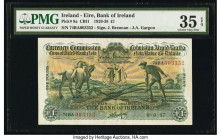 Ireland - Republic (Eire) Currency Commission, Bank of Ireland 1 Pound 6.9.1937 Pick 8a PMG Choice Very Fine 35 EPQ. 

HID09801242017

© 2020 Heritage...