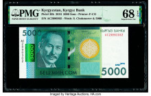 Kyrgyzstan Kyrgyz Bank 5000 Som 2016 Pick 30b PMG Superb Gem Unc 68 EPQ. 

HID09801242017

© 2020 Heritage Auctions | All Rights Reserved
