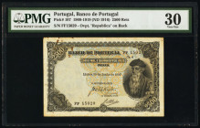 Portugal Banco de Portugal 2500 Reis 1909-19 (ND 1916) Pick 107 PMG Very Fine 30. Rust.

HID09801242017

© 2020 Heritage Auctions | All Rights Reserve...