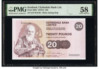 Scotland Clydesdale Bank Ltd. 20 Pounds 1.2.1978 Pick 208b PMG Choice About Unc 58. 

HID09801242017

© 2020 Heritage Auctions | All Rights Reserved