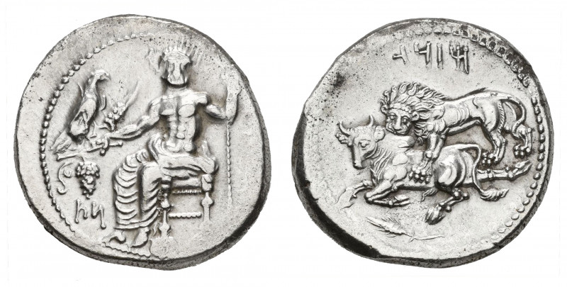 Cilicia. Tarsus. Estátera. 360-334 BC. Mazaios. (Sng París-335). (Sng Levante-10...