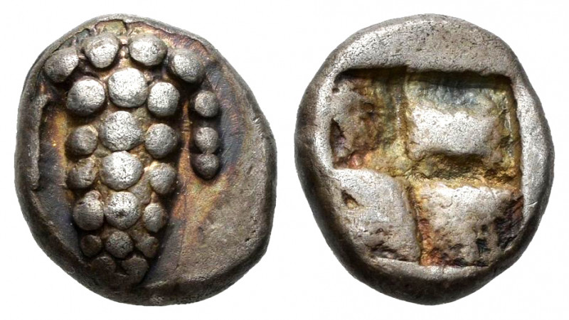 Thraco-Macedonian Region. Uncertain. Hemidrachm. 520-500 BC. (Sng Cop-767). (Web...