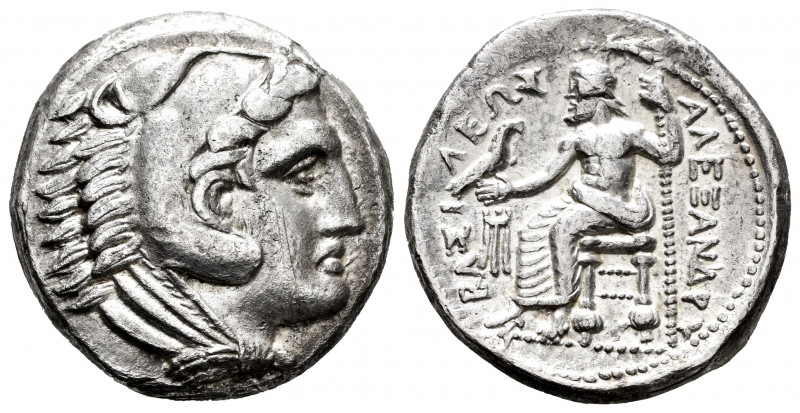 Kingdom of Macedon. Alexander III, "The Great". Tetradrachm. 322-320 BC. Amphipo...