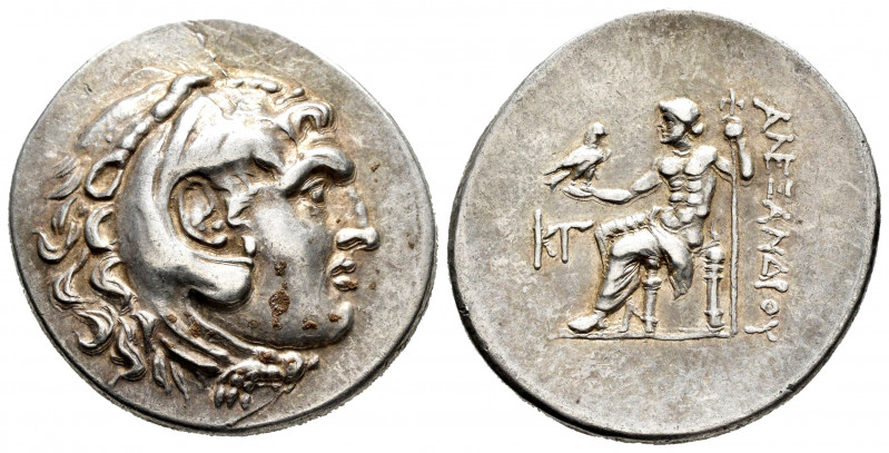 Kingdom of Macedon. Alexander III, "The Great". Tetradrachm. 310-301 BC. Lampsak...