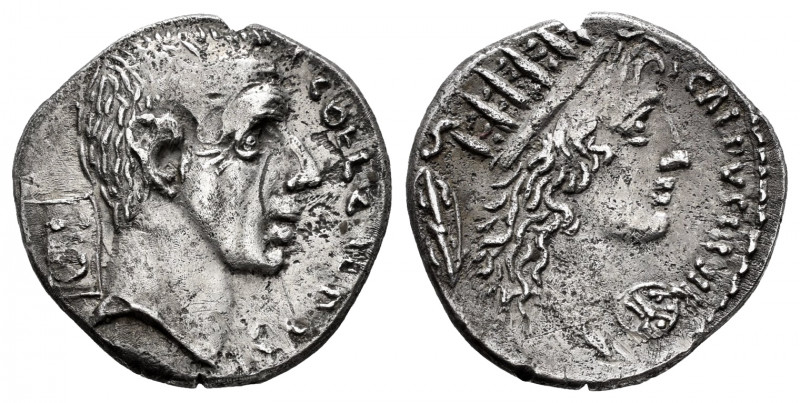 Coelius. C. Coelius Caldus. Denarius. 51 BC. Rome. (Ffc-583). (Craw-437/1a). (Ca...