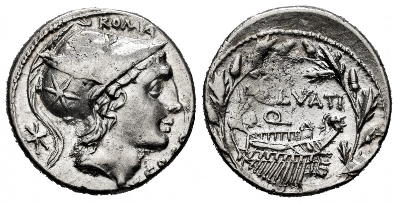 Lutatius. Q. Lutatius Cerco. Denarius. 109-108 BC. (Ffc-828). (Craw-305/1). (Cal...