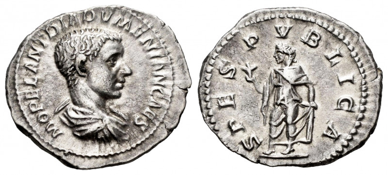 Diadumenian. Denarius. 217-218 AD. Rome. (Ric-IV 116). (Bmcre-94). (Rsc-21). Anv...