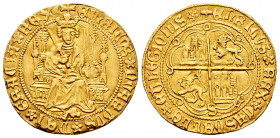 Kingdom of Castille and Leon. Enrique IV (1454-1474). Enrique de la silla. Sevilla. (Bautista-844.1). (Tauler-182). Anv.: + ENRICVS QVARTVS DEI GRACIA...