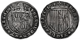 Catholic Kings (1474-1504). 1 real. Segovia. (Cal-376). Ag. 3,34 g. Before the Pragmatica. Tone. Rare. Almost XF. Est...600,00. 


 SPANISH DESCRIP...