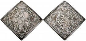 Germany. Johann Georg I (1611-1615). Talerklippe. 1615. (Dav-7587). (Schnee-805). Ag. 28,88 g. Soft tone. Almost XF. Est...900,00. 


 SPANISH DESC...
