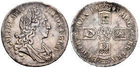 Great Britain. William III. 1 crown. 1695. (Km-486). Ag. 29,80 g. Legend SEPTIMO on the edge. Rare. Almost XF. Est...500,00. 


 SPANISH DESCRIPTIO...
