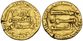 Abbasid, temp. al-Mansur (136-158h), dinar, 139h, 4.07g (Bernardi 51; Lowick 190), test cut, about fine

Estimate: GBP 180 - 220